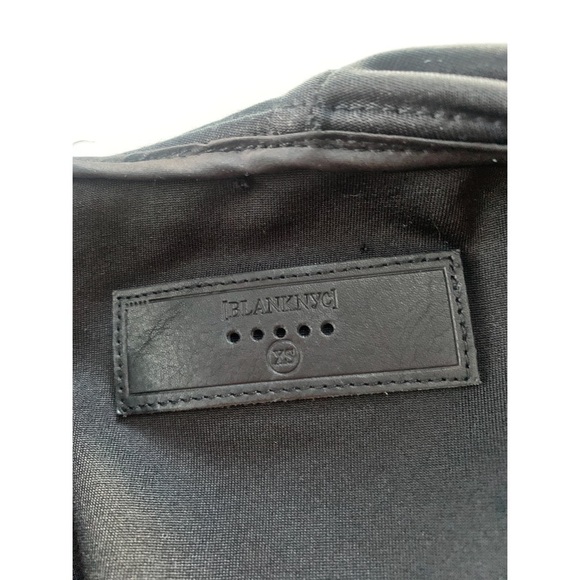 Blank NYC Velvet Asymmetrical Draped Zipper Moto Jacket Style 16r-9027mx - Picture 2 of 10